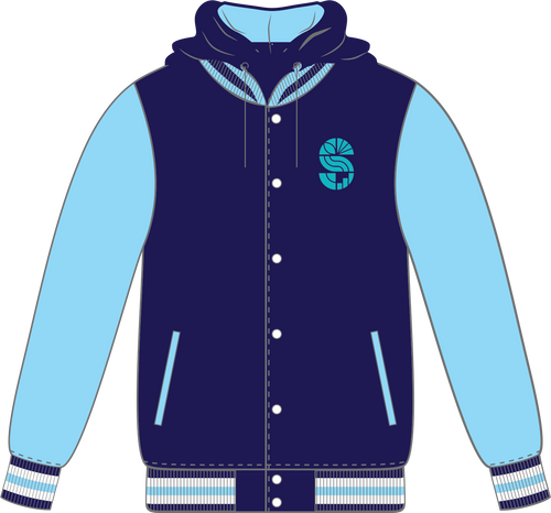 2026 Senior Jacket - Navy/Sky [3150-17]