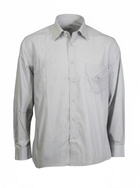 Boys Winter Shirt YR 7-12 L/S - Grey [2038-38]