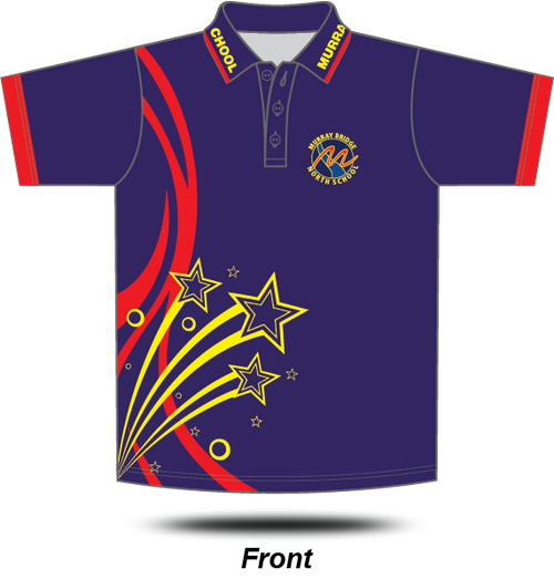 STAFF POLO 2026 - Red/Navy/White [3941-04]