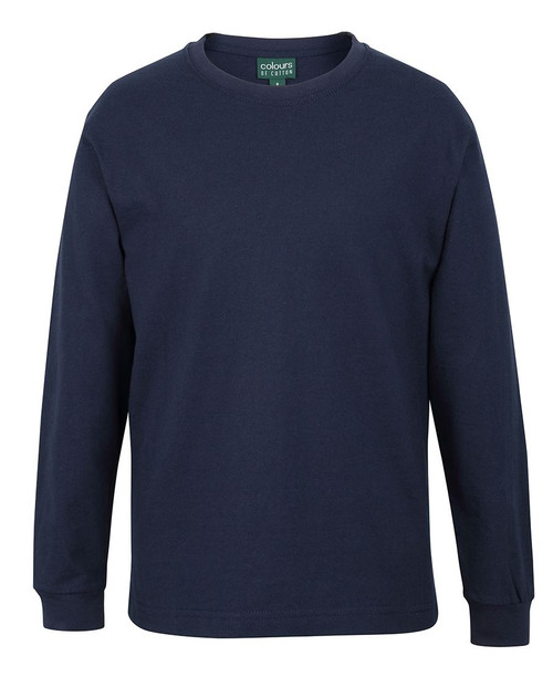 Parafield GHS Long Sleeve Tee with logo - Navy [PGH UTSHLS]