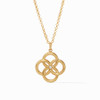 Julie Vos Chloe Pendant Gold Pearl