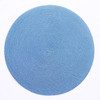 Deborah Rhodes 15" Round Placemat in Denim Blue