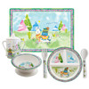 Baby Cie Section Melamine Suction Bowl- Llama