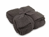 Barefoot Dreams CCL Ribbed Throw- Carbon
