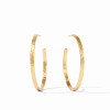 Julie Vos Crescent Hoop Gold Extra Large