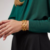 Julie Vos Palermo Cuff Gold
