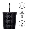 Corkcicle 2023 Cold Cup 24 oz. Onyx Houndstooth