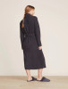 Barefoot Dreams Eco Cozychic Ribbed Robe CARBON