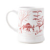 Juliska Country Estate Ruby Winter Frolic Mug - "Mr. & Mrs. Claus"