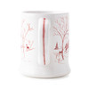 Juliska Country Estate Ruby Winter Frolic Mug - "Mr. & Mrs. Claus"