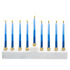 Marble Menorah Center Pedestal