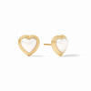 Julie Vos Heart Stud Pearl