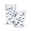 Blue Fish Acrylic tumbler TALL Set of 6