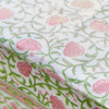 60 x 90 Floral Block Print Tablecloth