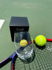 QJewels Stemless Wine Glass - TENNIS