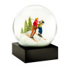 CoolSnowGlobes Skiers Snow Globe
