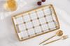 Pampa Bay Holiday Plaid Small Tray