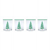 Mariposa Woodland Trees Set of 4 DOF Glasses