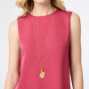 Julie Vos Heart Trio Charm Pendant - MOP