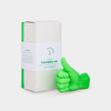 Candlehand THUMBS UP Hand Gesture Neon GREEN