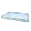 BLUE Cane Rectangular Tray