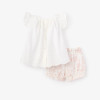 EB Eyelet Top with Swan Toile Bloomers
