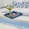 INDIGO GARDEN 15" Square Tray