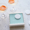 Mariposa White Scalloped Cocktail Napkin Box Mariposa White Scalloped Cocktail Napkin Box