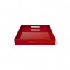 Lacquer SQUARE Serving Tray RED Medium Lacquer SQUARE Serving Tray RED Medium