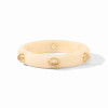 Julie Vos CARNABY Stone Bangle Ivory M