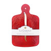 Le Cadeaux Melamine Cheese Board & Cheese Knife Gift Set - GARNET
