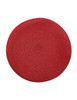 Deborah Rhodes 15" Round Placemat in Holiday Red/Gold
