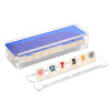 Lucite Rummy Game BLUE