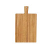 Mapleleaf 24 x 12 Rubber Wood Thick Handle Cutting Board