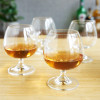 Short Stemmed Crystal Snifter Glasses - Set of 4