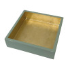 Caspari LACQUER Celadon w/Gold Luncheon Napkin Holder