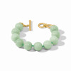 Julie Vos PORTOFINO Beaded Bracelet Aqua Jade