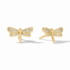 Julie Vos DRAGONFLY Pave Stud CZ