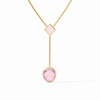 Julie Vos JOLIE Lariat Necklace - Rose