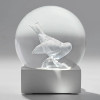 CoolSnowGlobes CRYSTAL BIRD Snow Globe