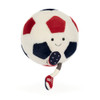 Jellycat Amuseables USA Limited Edition Soccer Ball