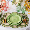 Juliska Melamine B & T Dinner Plates S/4 - SEAGRASS