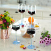 Byrdeen RIO Crystal Wine Glass Set/4  - Blues