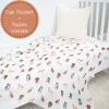 LollyBanks Baby Muslin Swaddle 47x47 Blanket - New Dog