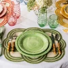 Juliska Melamine B & T Dessert/Salad Plates S/4 - SEAGRASS