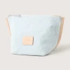 graf lantz Hana Canvas Pouch  in Mist Blue