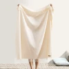 LDU Italian Herringbone Throw - PINK SALT