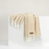 LDU Italian Herringbone Throw - SAND
