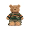 Jellycat Bartholomew Bear Hiking Outfit