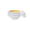 Le Cadeaux PALOMA ORANGE Set of 3 Assorted mini bowls